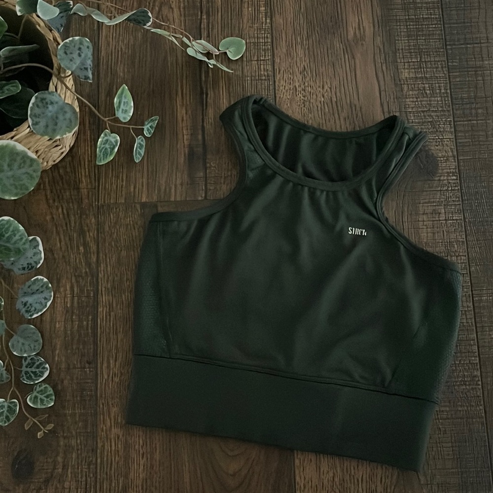 Stronger Bolivia Sports Bra in Dark Green